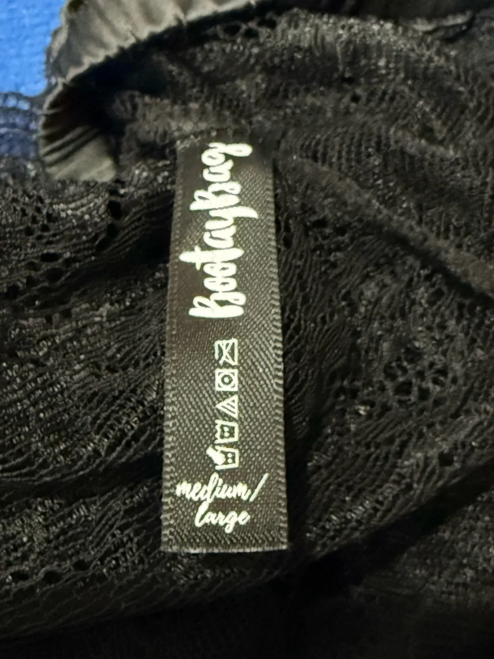Black Lace Bralette and Bottom - Women Intimates & Sleepwear